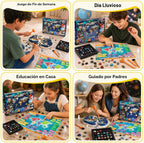 CubicFun Kit de excavación de piedras preciosas del mapa del mundo para