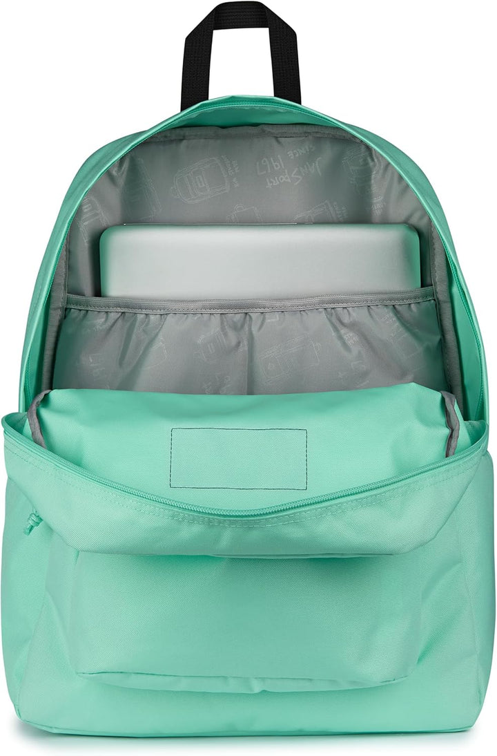 JanSport SuperBreak Plus Mochila con funda acolchada para laptop de...