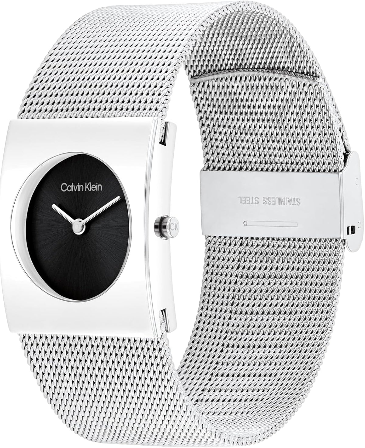 Reloj Calvin Klein CK Pulse para mujer - 26 mm 2H cuarzo - Brazalete de malla de acero inoxidable - Resistencia al agua 30 metros - Estilo minimalista – Moda premium - Regalo para ella