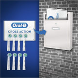 Oral-B CrossAction - Juego de 8 cabezales de repuesto para cepillo...