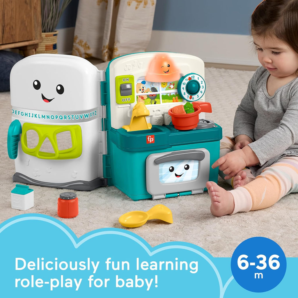 Fisher-Price Laugh & Learn Learning - Juego de cocina