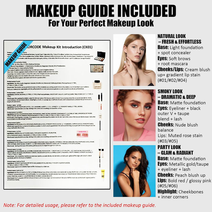Kit de maquillaje todo en uno para adolescentes, regalos para adole...