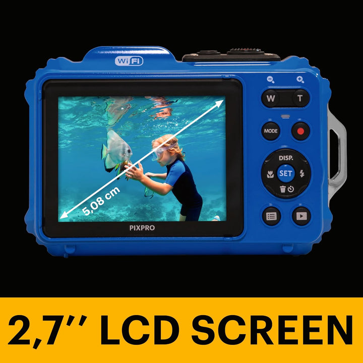 KODAK PIXPRO WPZ2 Cámara digital resistente, impermeable, a prueba...