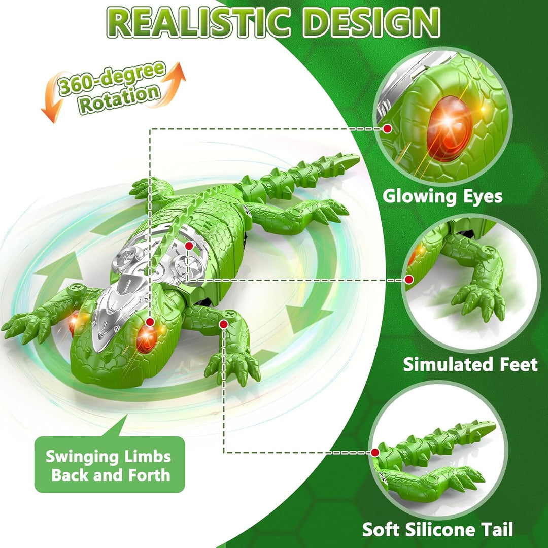 Youngyes Wall Crawler Gecko robot recargable de control