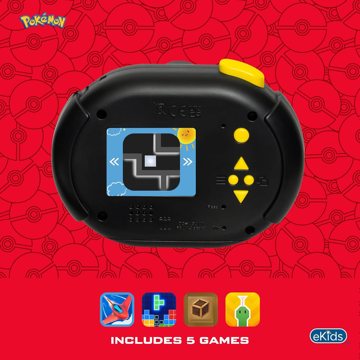 Cámara digital eKids Pokémon para niños con tarjeta SD, cámara digi...