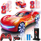 Coche de acrobacias RC con detección de gestos, 2.4GHz 4WD coche de control