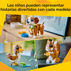 LEGO Creator 3 en 1 Cute Animals: Juguetón Cachorro Perro 31382