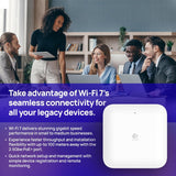 EnGenius Punto de acceso interior ECW520 Wi-Fi 7 Tri-Band - Velocid...