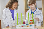 Thames & Kosmos Ooze Labs Chemistry Station - Kit de experimentos científicos, 20 experimentos no peligrosos que incluyen limo seguro, cromatografía, ácidos, bases y más, multicolor