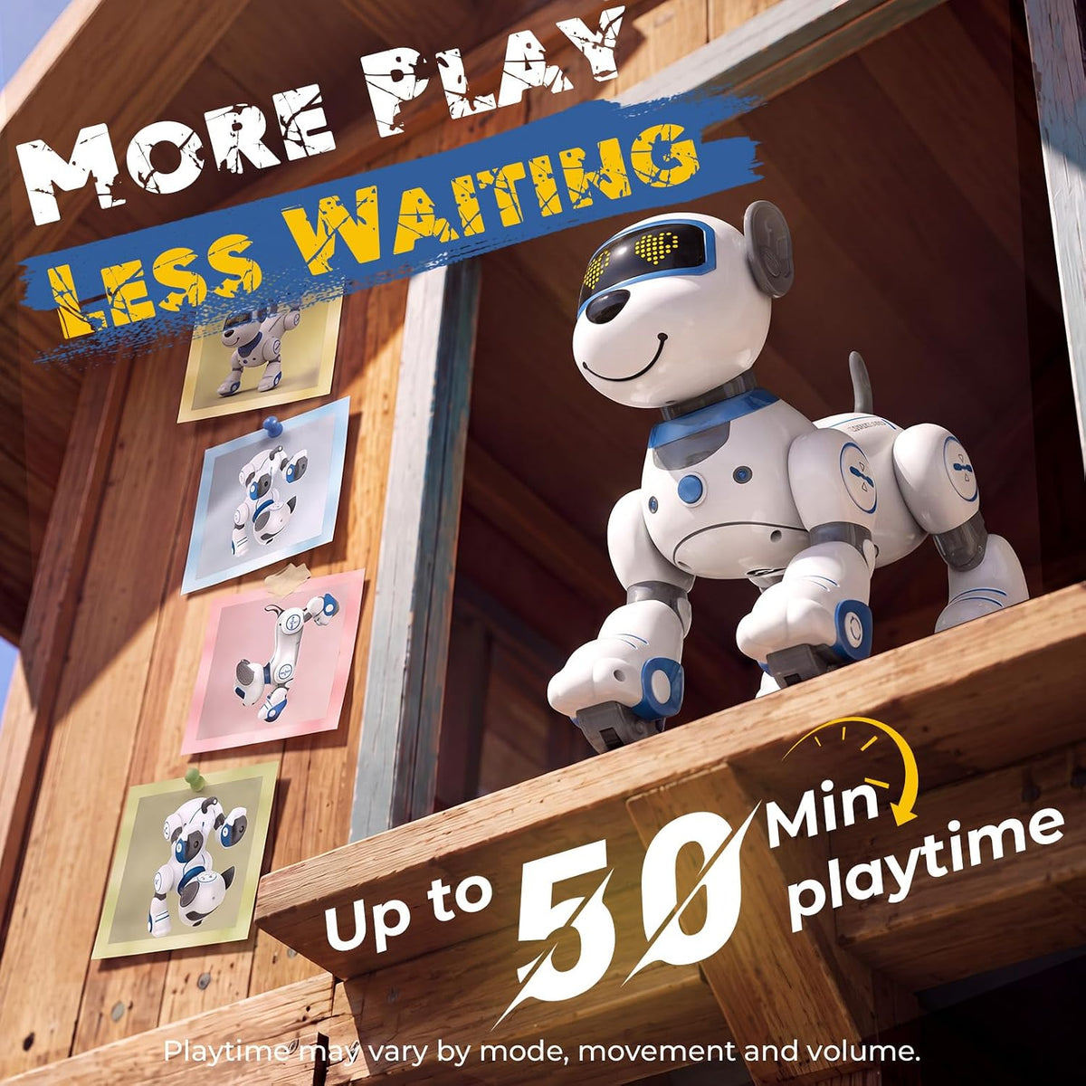 Robot Dog, robot inteligente interactivo para cachorros de juguete