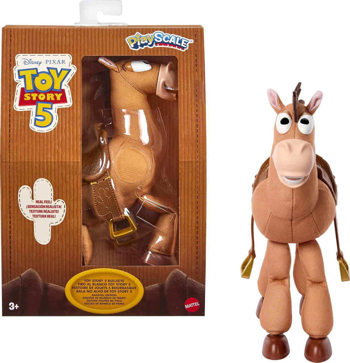 Mattel Disney y Pixar Toy Story 5 Ragdoll Edition Bullseye