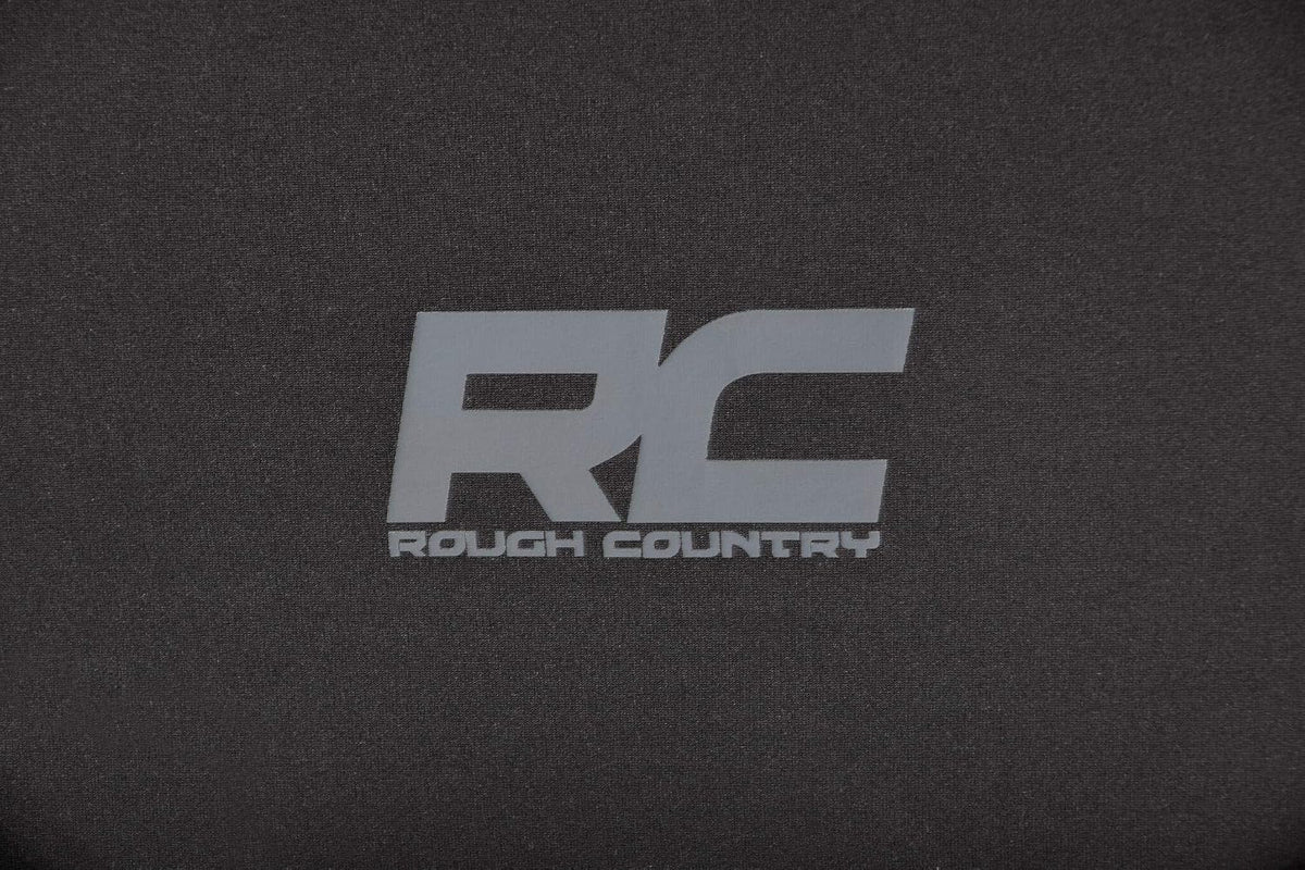 Rough Country - Fundas de asiento delantero de neopreno para Toyota Tacoma (2016-2023) - Impermeables y resistentes a los rayos UV, acolchadas con espuma, juego de fundas de asiento delantero