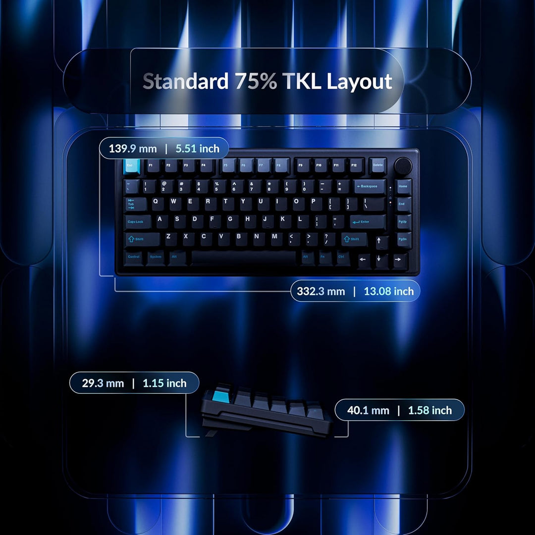 Keychron J2 HE TMR - Pomo de volumen para teclado para juegos con c...