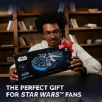UGEARS Star War™ Millennium Falcon™ Rompecabezas 3D de madera para adultos