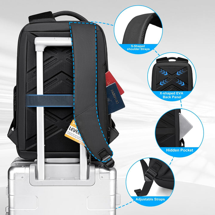 Fenree.geer Mochila para laptop para hombre, mochila de negocios co...