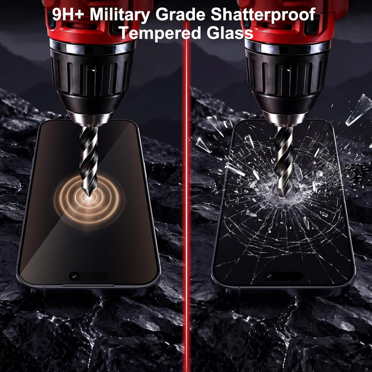 Huibao Protector de pantalla convertidor de luz roja para iPhone 18 Pro Max