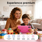 Tablet Android 15 2026, tableta de 10.1 pulgadas con funda a prueba de caídas 1280HD, Rojo