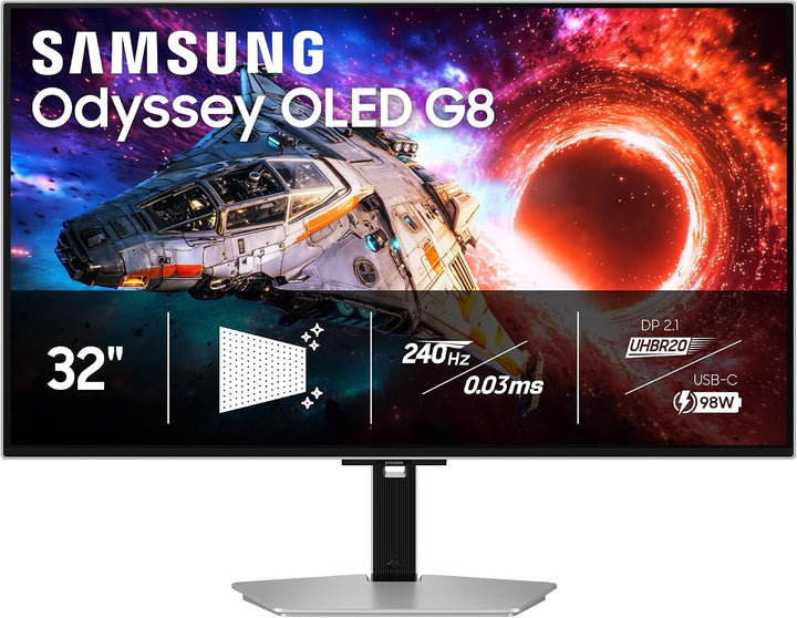 Samsung Odyssey OLED G8 (G80SH) Monitor para juegos de 32 pulgadas,...