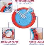 Máquina Eléctrica Spirograph - Artes y Manualidades, Juguetes para Niños, Suministros de Arte, Suministros de Manualidades, Juego de Dibujo, Arte en Espiral, Kit de Diseño de Engranajes Clásico