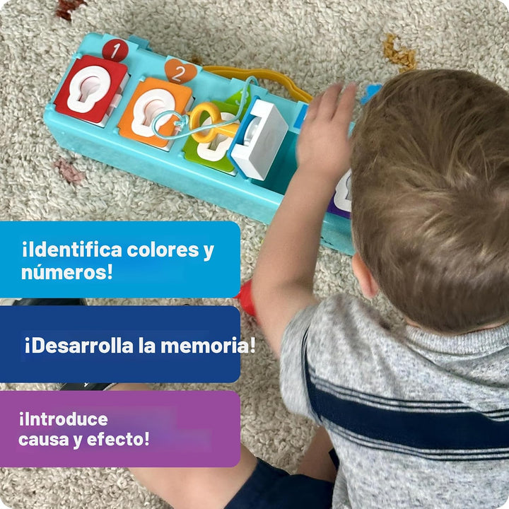 Learning Resources Lock &amp; Key Clubhouse, juegos de conteo y mot...