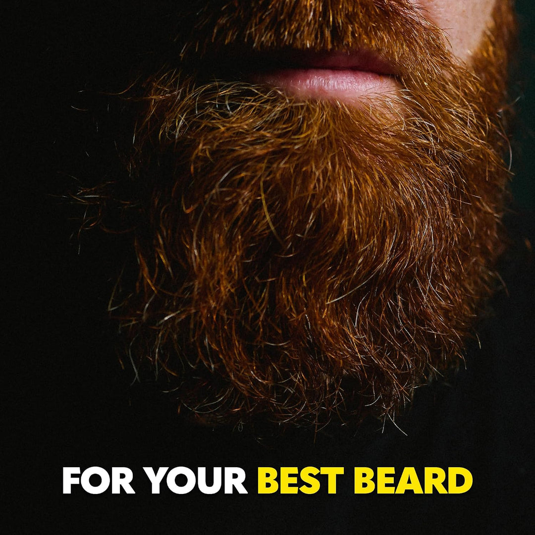 The Beard Club Juego de regalo de cepillo, peine y tijeras para el...