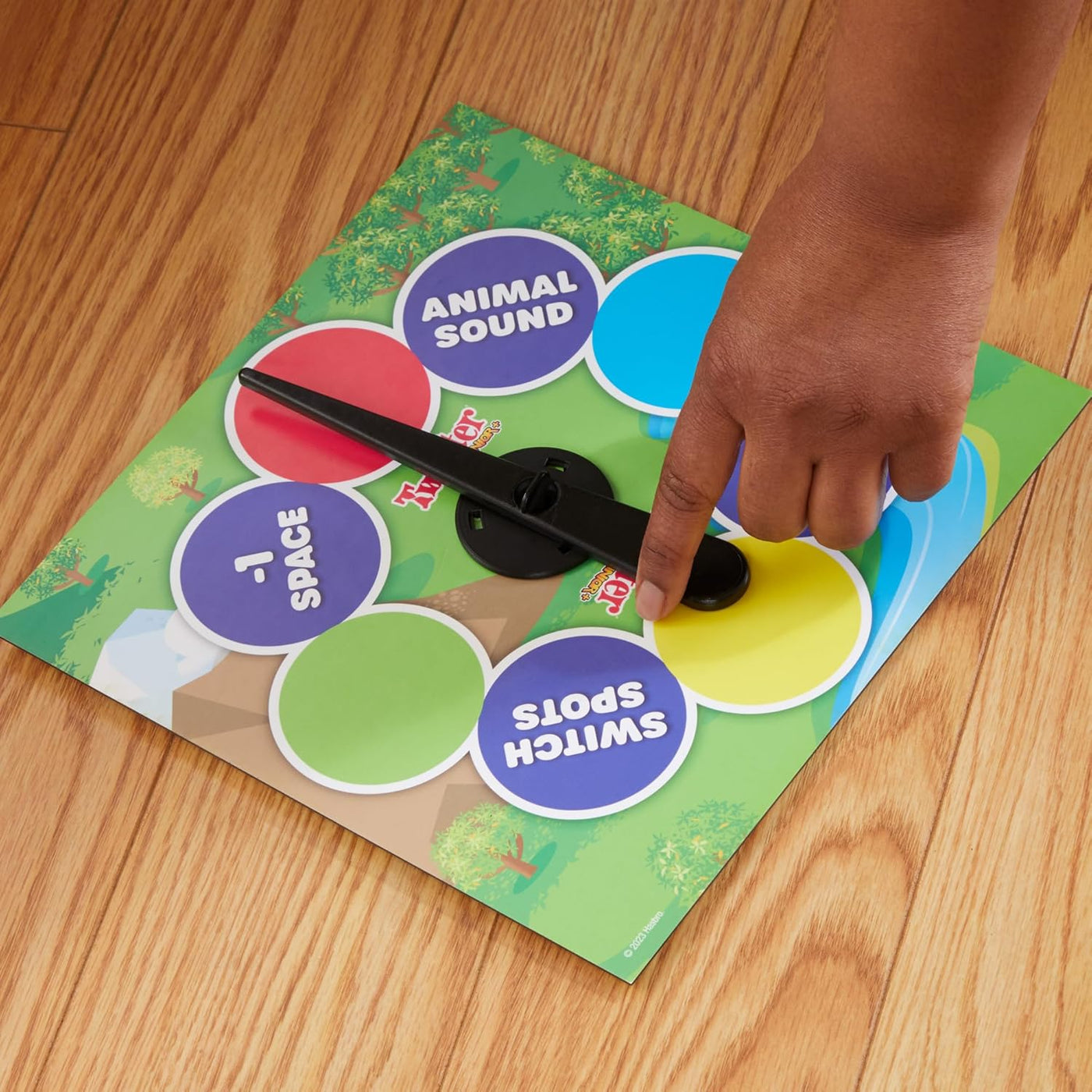 Hasbro Gaming Twister Junior Game Animal Adventure 2 caras