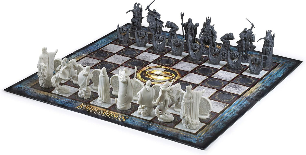 Juego de ajedrez de la batalla del Señor de los Anillos por la Tierra Media