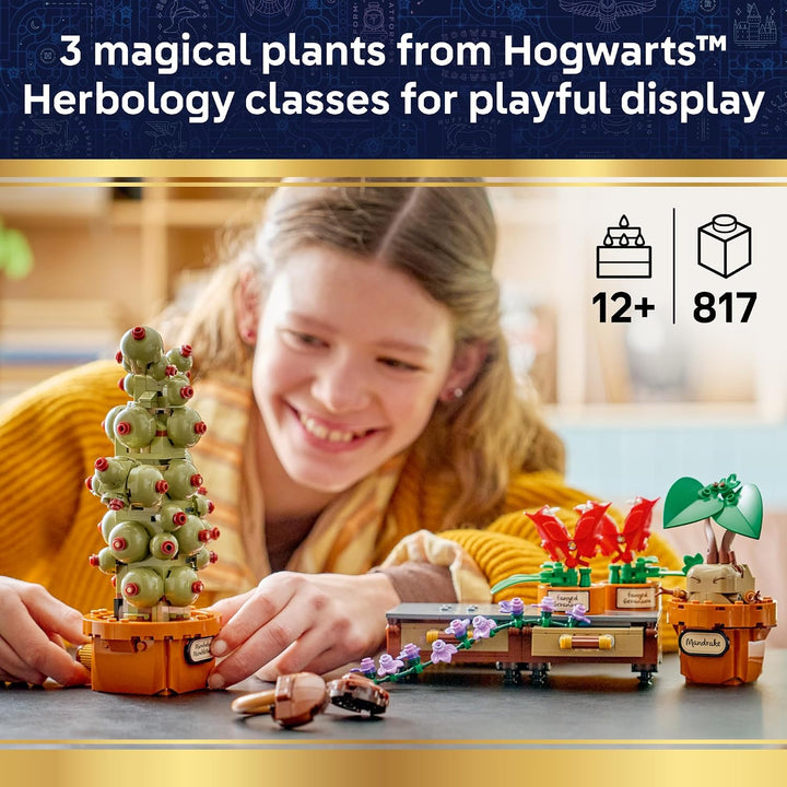LEGO Harry Potter Plantas herbológicas de Hogwarts 76474 | Juguete...
