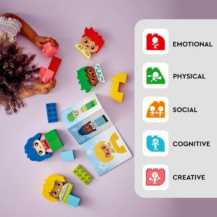 LEGO DUPLO Mi primer juguete interactivo de grandes sentimientos y...