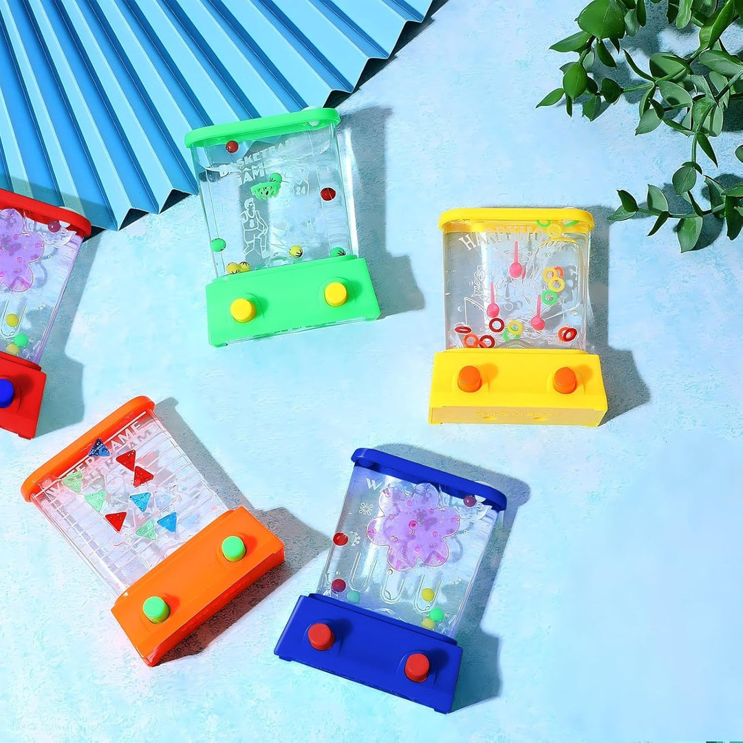 Lewtemi 32 anillos de agua de mano, juego de agua, arcade, mini ani...