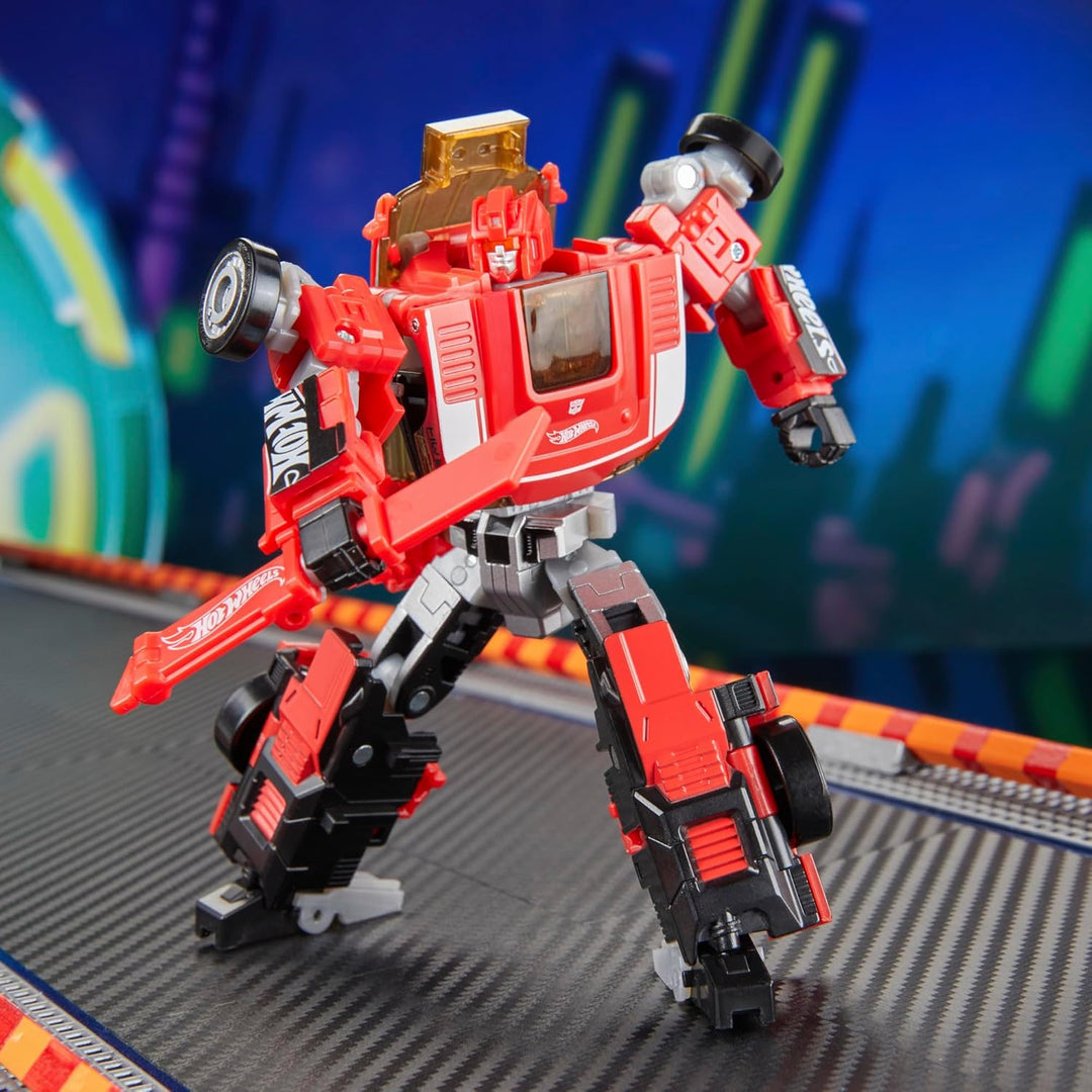 Transformers Collaborative Hot Wheels® x GT-Scorcher, figura de acc...