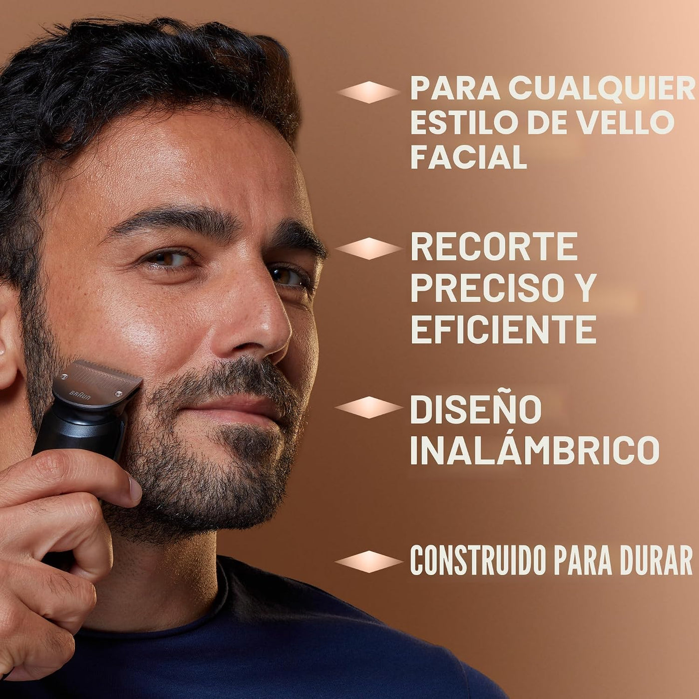 Recortadora de barba King C. Gillette PRO con 40 ajustes de longitu...