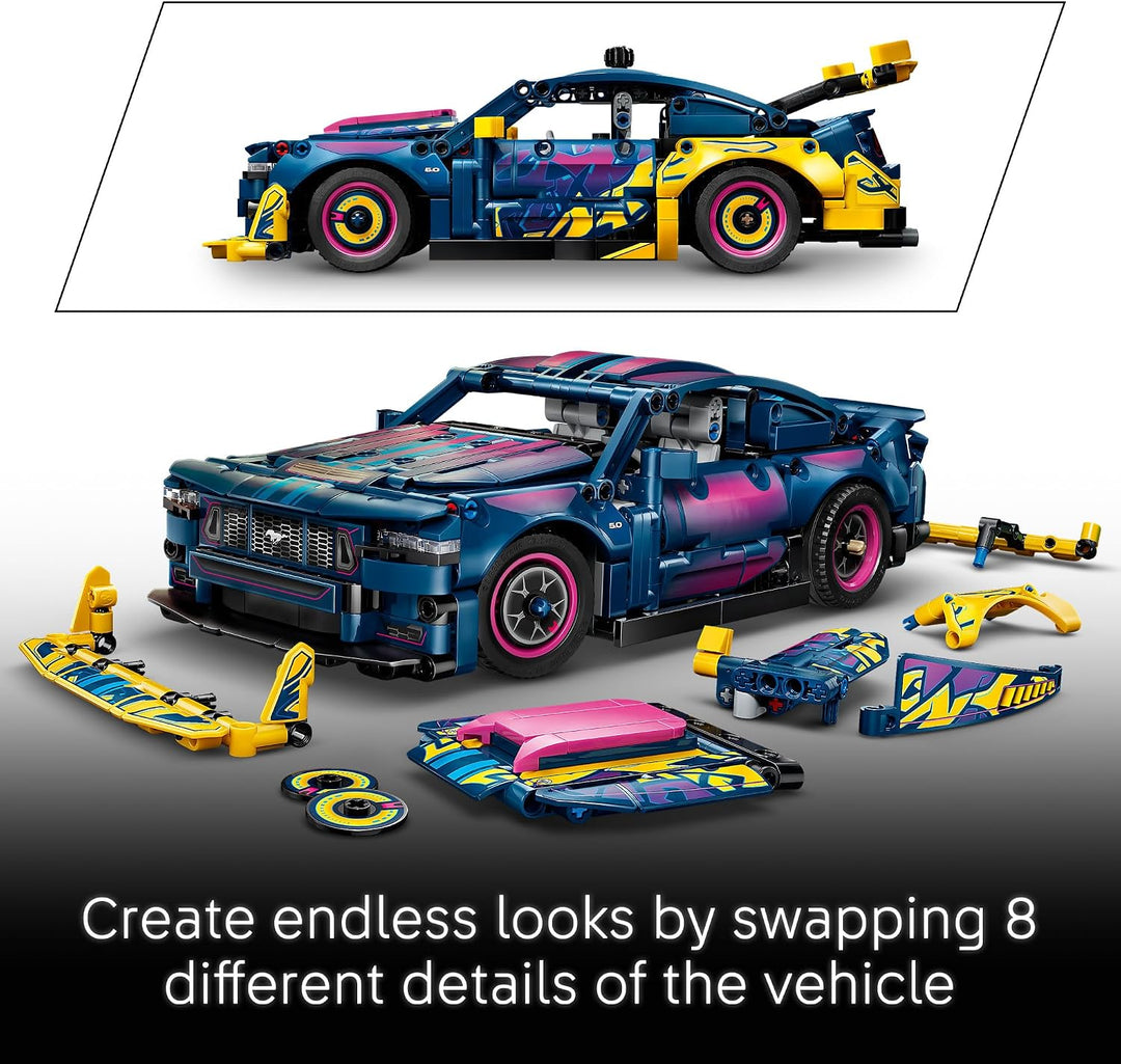 LEGO Technic Garaje personalizado Coche Ford Mustang GT 42236 | Jug...