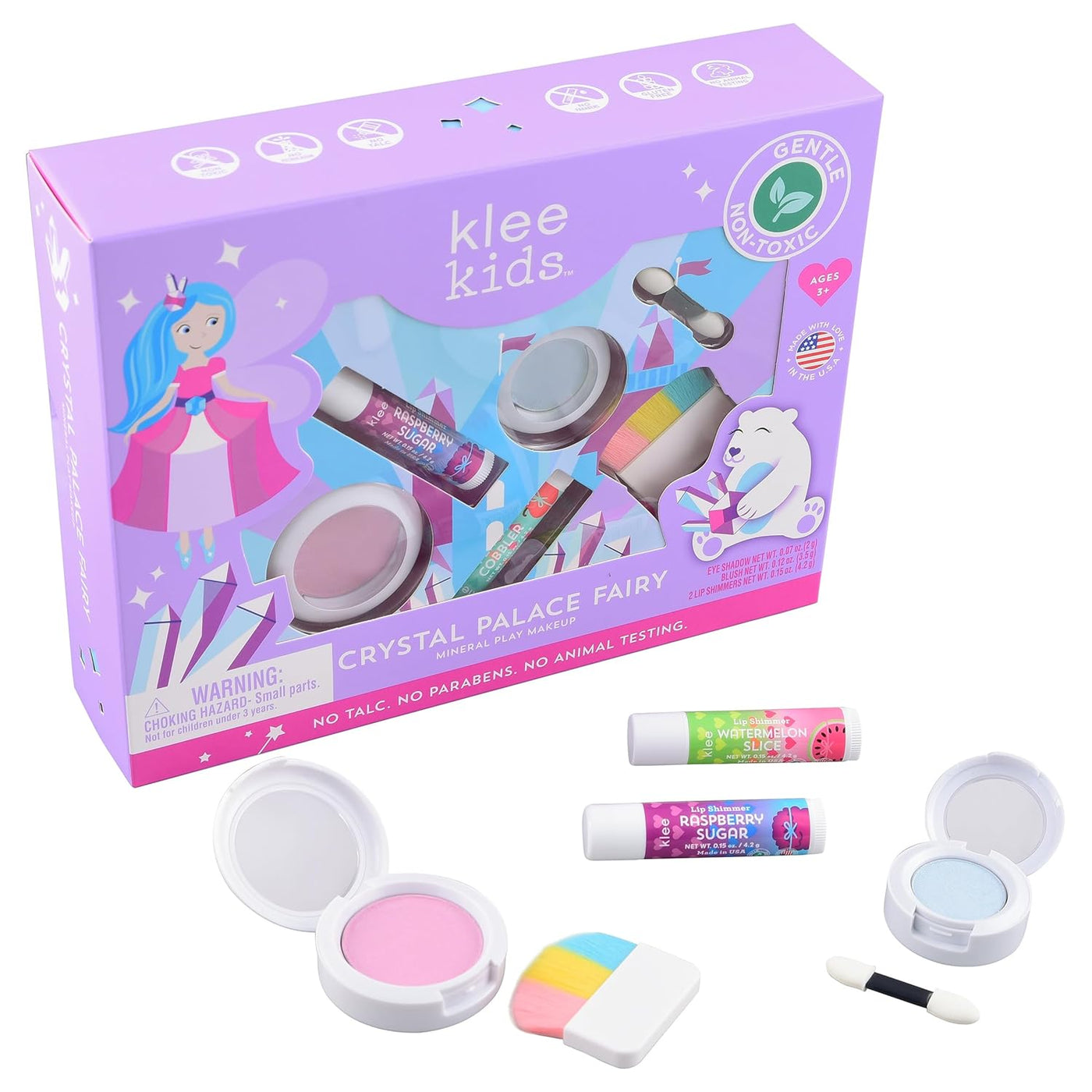 Luna Star Klee - Kit de maquillaje para niños. Suave y no tóxico. A...