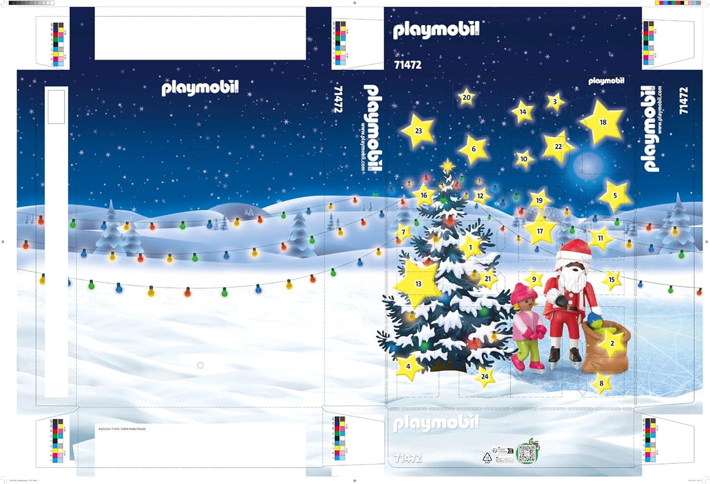 Playmobil Calendario de Adviento: Viaje al Mercado de Navidad
