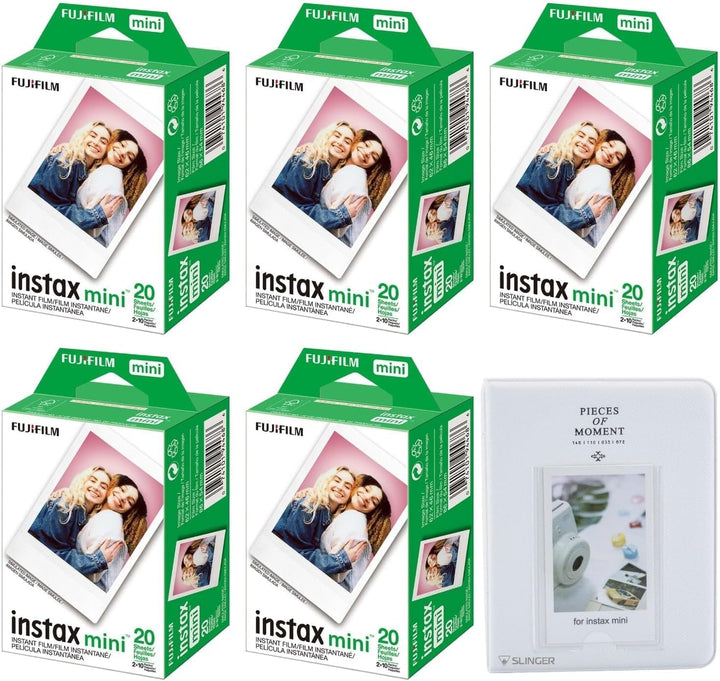 Instax Fujifilm instax Mini película instantánea para cámara: 100 t...