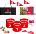 BUCKETGOLF Original Game Set de Viaje de 3 Hoyos