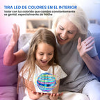 LEMATRIX Juguete de bola de orbe volador 2023, bola flotante Boomerang Fly Fidget Spinner, juguetes geniales regalos para niños y niñas de 6, 7, 8, 9, 10, 11, 12 años, niños y adolescentes, mini dron de mano, globo cósmico, juguetes para interiores y exte