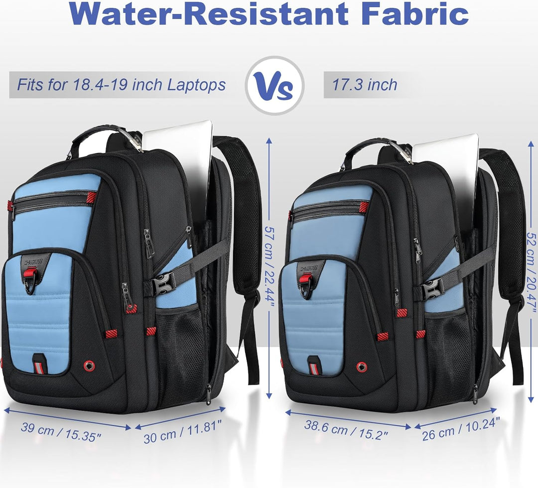 Z-MGKISS Mochila para Portátil Extra Grande de 18.4"-19", M...