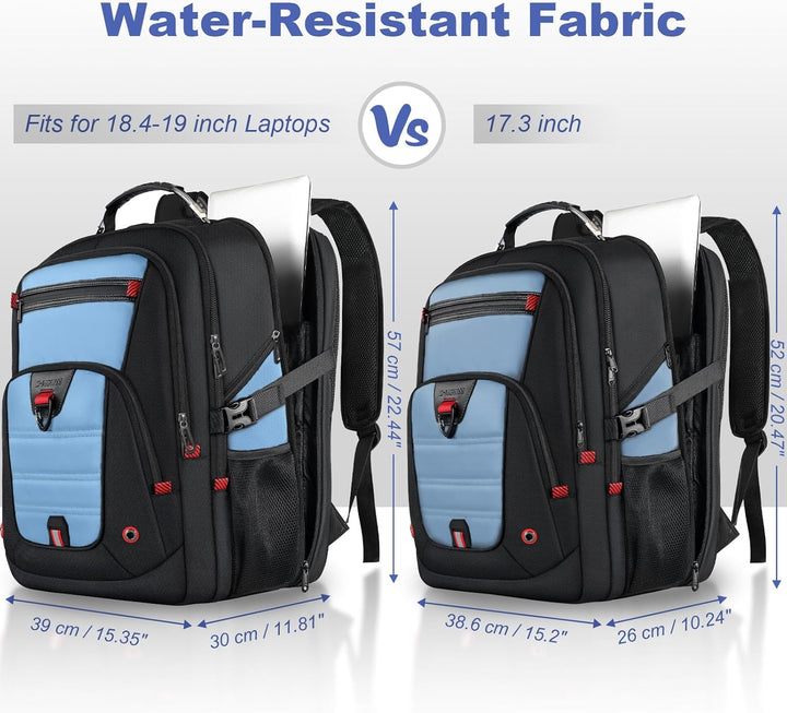 Z-MGKISS Mochila para Portátil Extra Grande de 18.4"-19", M...