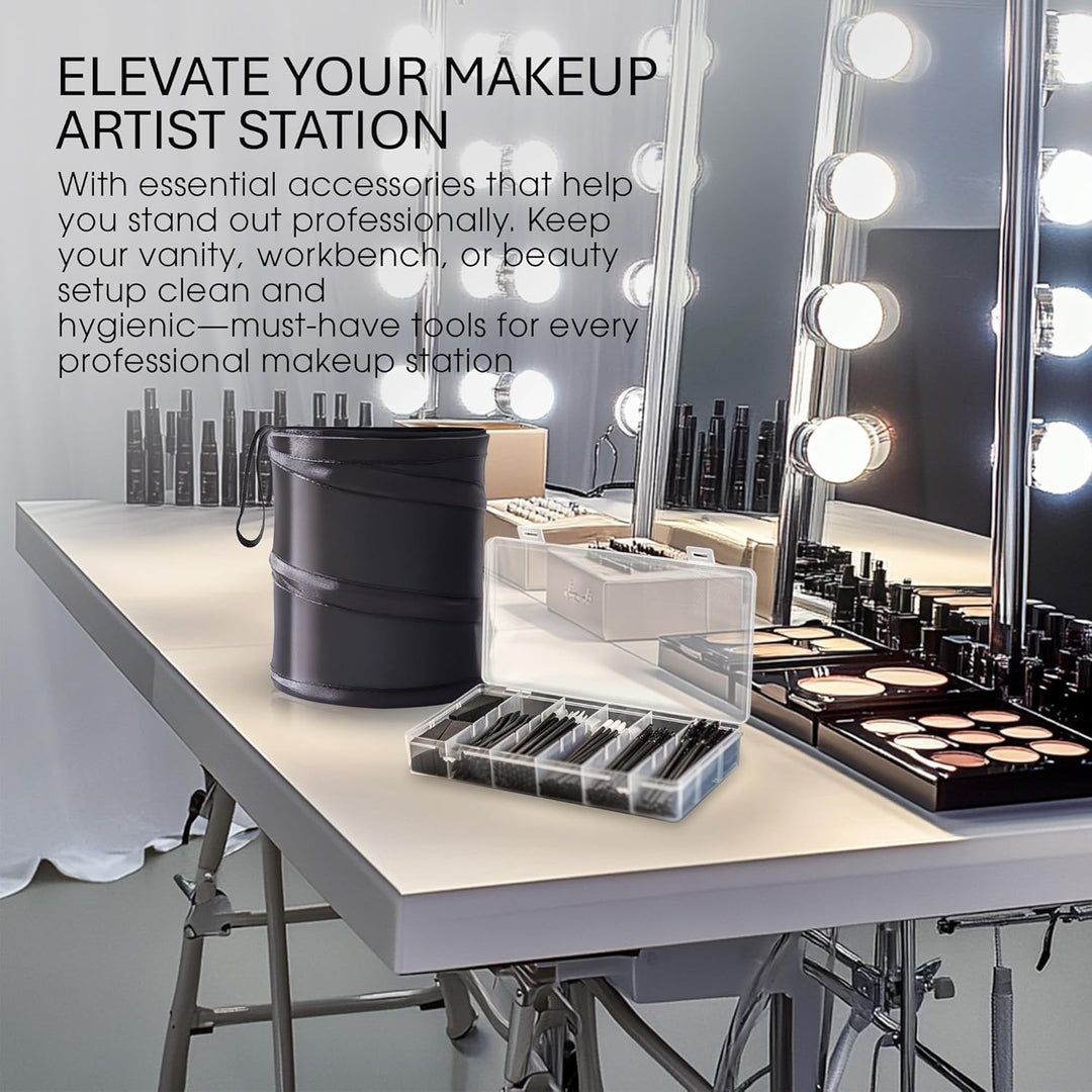 OrKo - Kit aplicador de maquillaje desechable con espátulas, aplica...