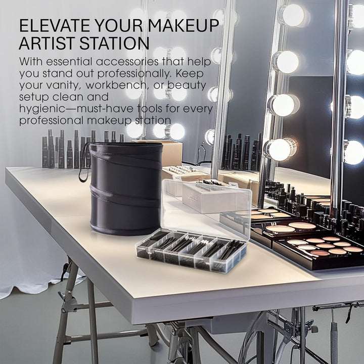 OrKo - Kit aplicador de maquillaje desechable con espátulas, aplica...