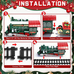 Juego de tren para niños pequeños árbol de Navidad juegos