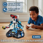 Kit de robótica STEM 5 en 1, aplicación y kit de construcción de robot de control remoto