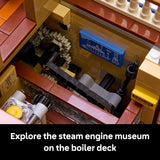 LEGO Ideas River Steamboat - Rompecabezas 3D - Decoración