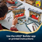 LEGO Harry Potter Book Nook: Hogwarts Express Building Set – Decoración de estante de dormitorio para niños, niñas y fanáticos, a partir de 10 años – Minifiguras coleccionables de Harry & Ron – Idea de regalo de cumpleaños – 76450