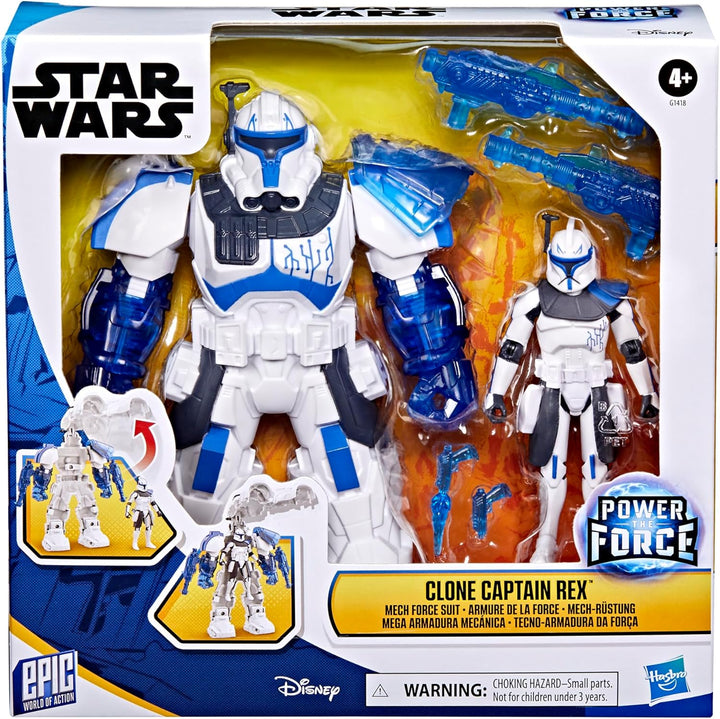 STAR WARS Epic World of Action - Traje de capitán clon Rex
