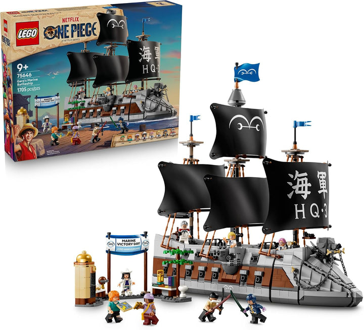 LEGO ONE PIECE Acorazado Marino de Garp 75646 | Juguetes de constru...