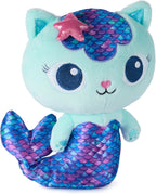 Gabby's Dollhouse, Fin-Tastic Mercat Premium - Juguete de peluche de 10