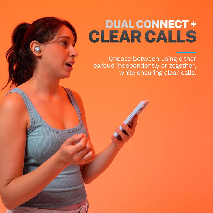 JLab Go Air Pop+ Auriculares True Wireless, Auriculares Intraaurale...